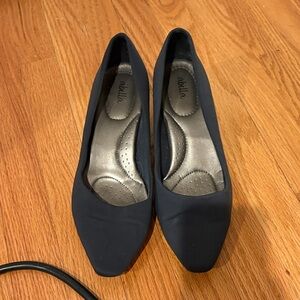 Abella Dark Blue Women's heels